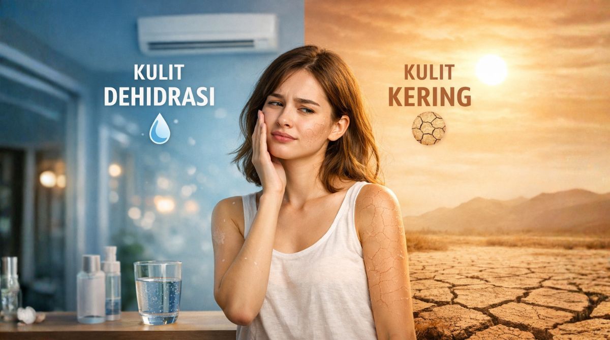 2 6 3 kulit dehidrasi vs kering