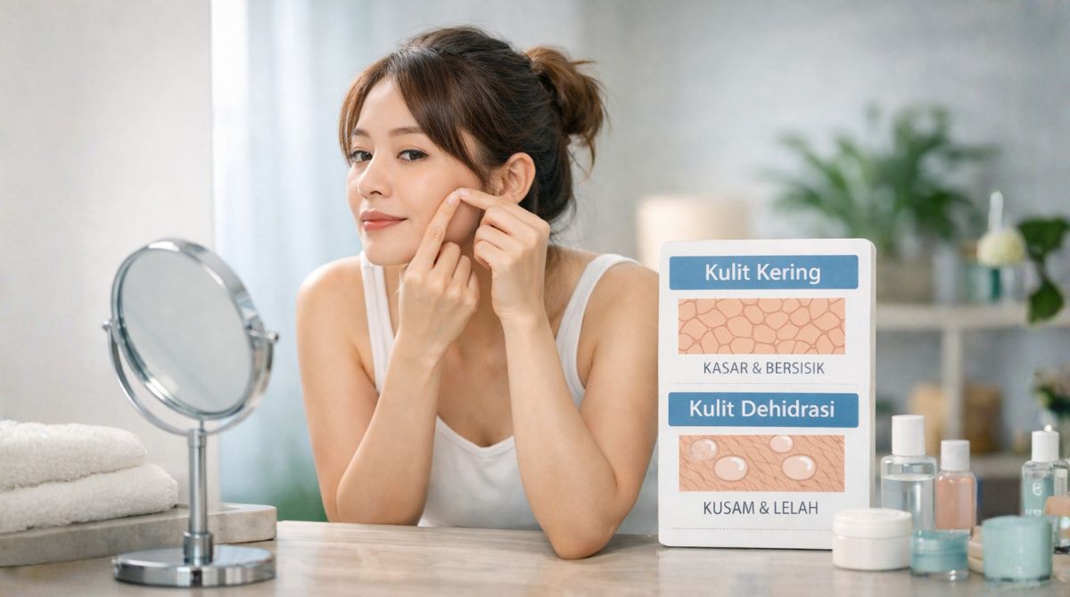 3 2 4 kulit dehidrasi vs kering