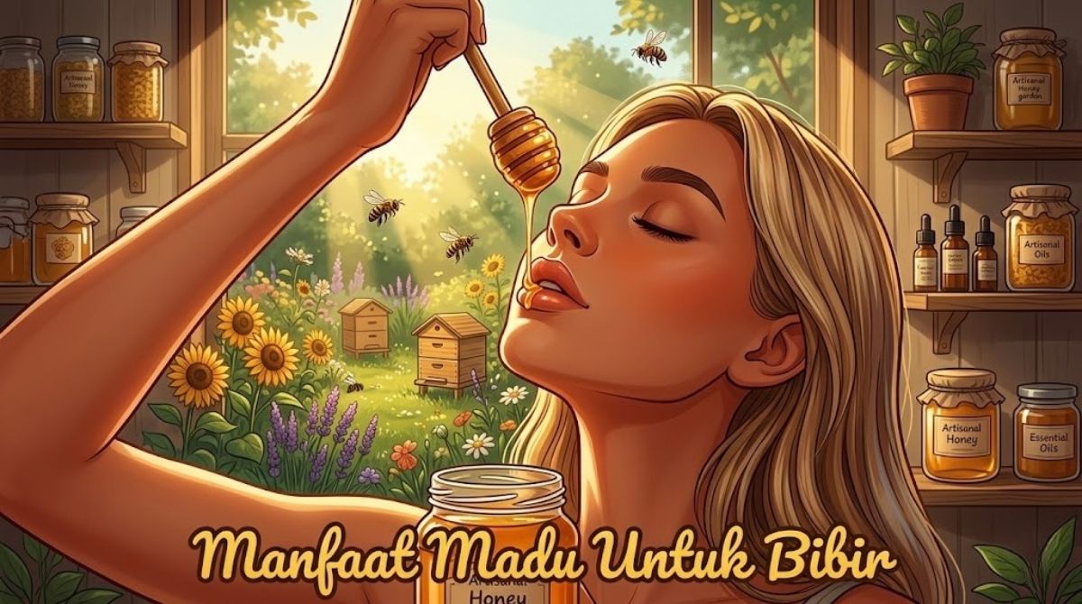 Manfaat Madu Untuk Bibir Rahasia Merona Alami Tanpa Bahan Kimia
