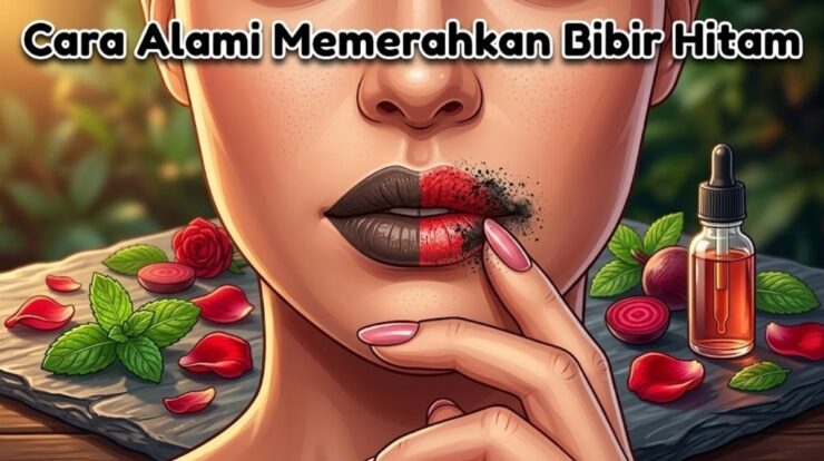Cara Alami Memerahkan Bibir Hitam dengan Cepat dan Sehat