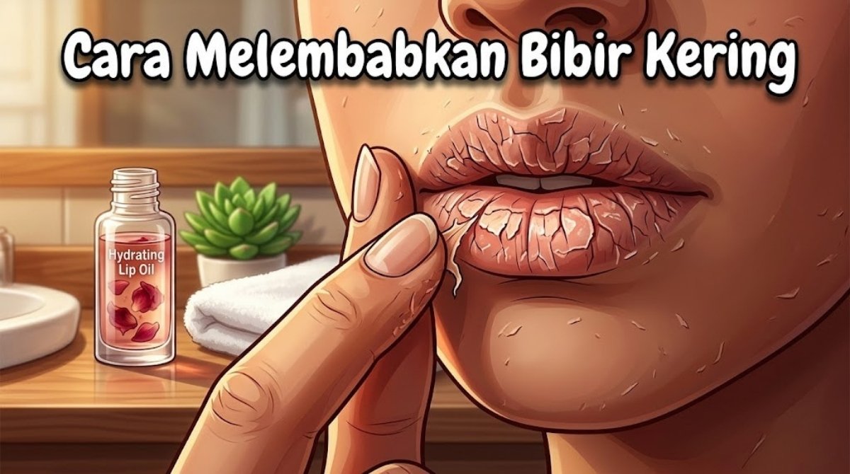 Cara Melembabkan Bibir Kering dan Pecah-pecah Secara Alami
