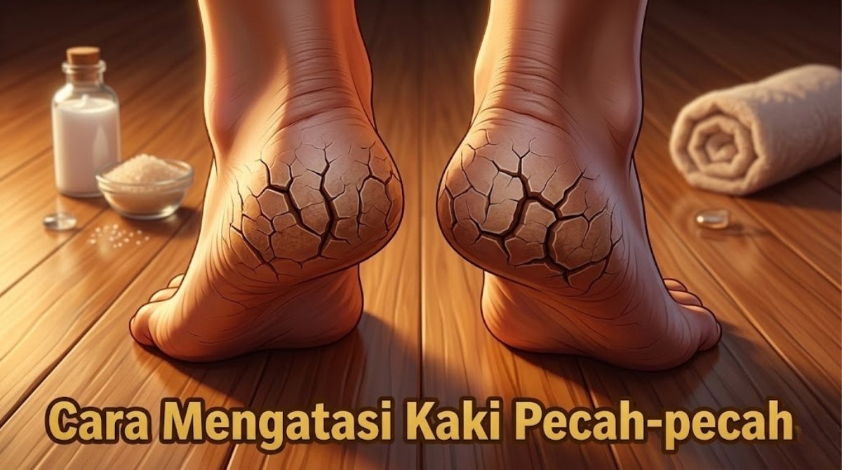 Cara Mengatasi Kaki Pecah-pecah Secara Alami Agar Tumit Kembali Mulus