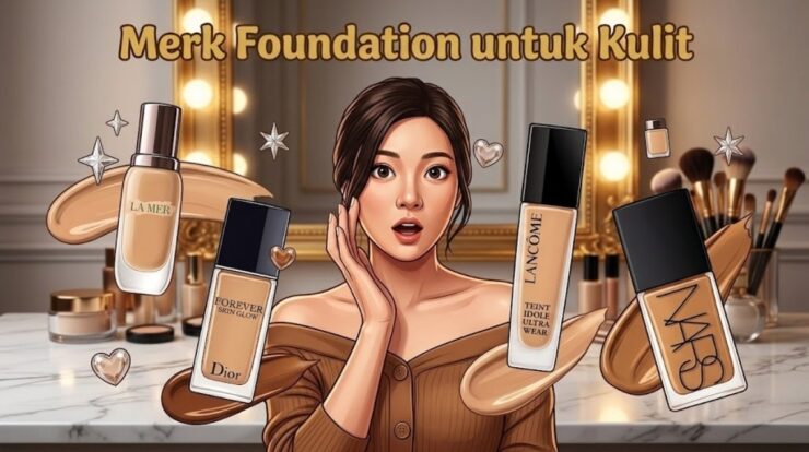 Merk Foundation untuk Kulit Gelap agar Wajah Tampak Eksotis & Flawless