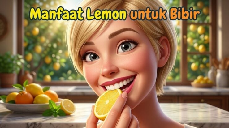 Manfaat Lemon untuk Bibir Rahasia Alami Memerahkan dan Menghaluskan