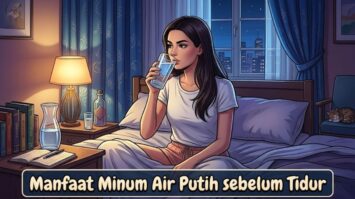 Manfaat Minum Air Putih sebelum Tidur Rahasia Kulit Glowing dan Tubuh Bugar