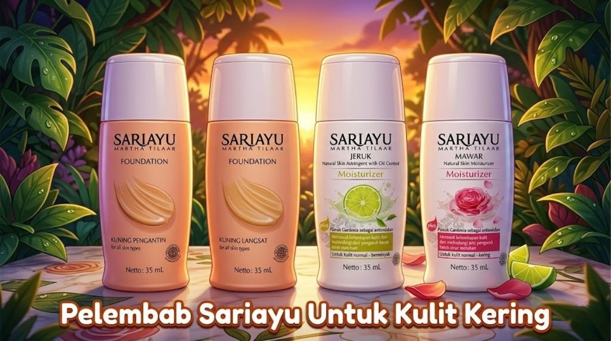 Pelembab Sariayu Untuk Kulit Kering
